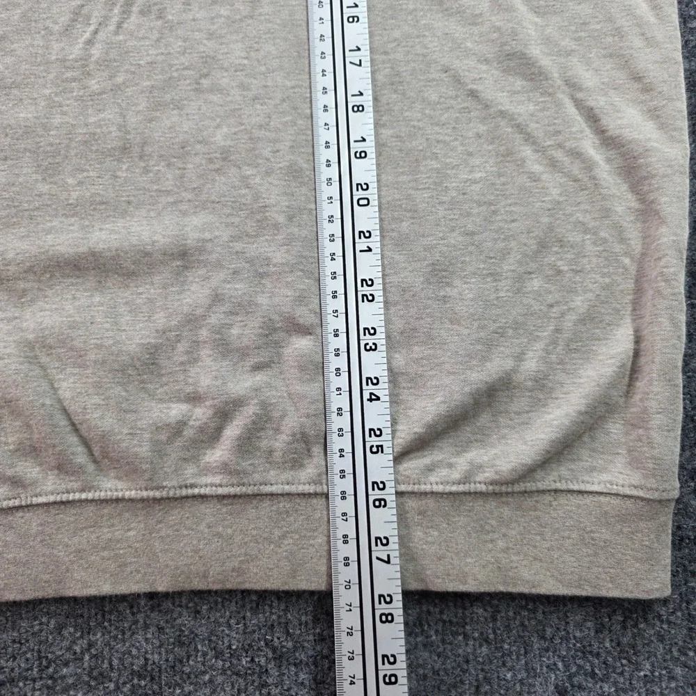 johnnie-O Quarter Zip Pullover Sweater XL Tan Beige Lyocell Blend Mens Golf Top